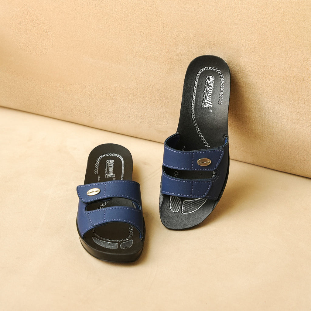 Aerowalk Women Slipper #0402 - BLUE