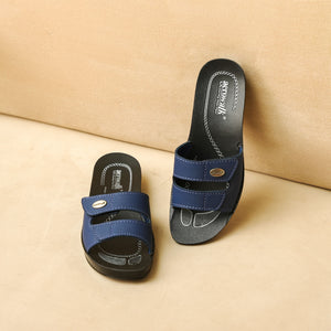 Aerowalk Women Slipper #0402 - BLUE