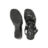 Aerowalk Women Sandals #0566 - BLACK