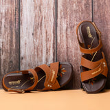 Aerowalk Women Tan High Heel Sandal with Back Closure (0566_TAN)