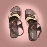 Aerowalk Women Sandals #05A5 - BROWN & BEIGE