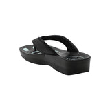 Aerowalk Women Slipper #0803 - BLACK