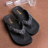 Aerowalk Women Black V-Shape Sandal with Polka Dotted Upper (0823_BLACK)