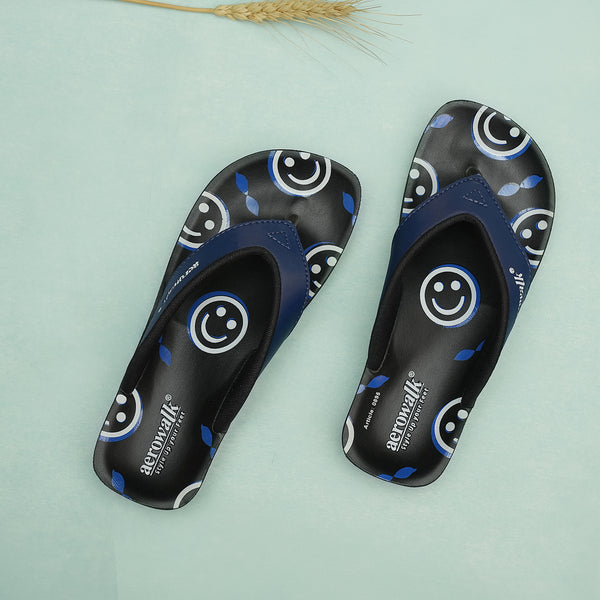 Aerowalk Women Slipper #0895 - BLUE – The Condor Trendz Store