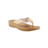 Aerowalk Women Slipper #08AP - GOLD