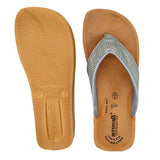 Aerowalk Women Grey Slip-On Sandal with Checkered Upper (08FK_GREY)