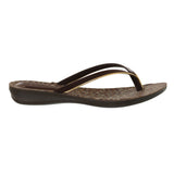 Aerowalk Women Brown Printed Slipper (11E3_BROWN)