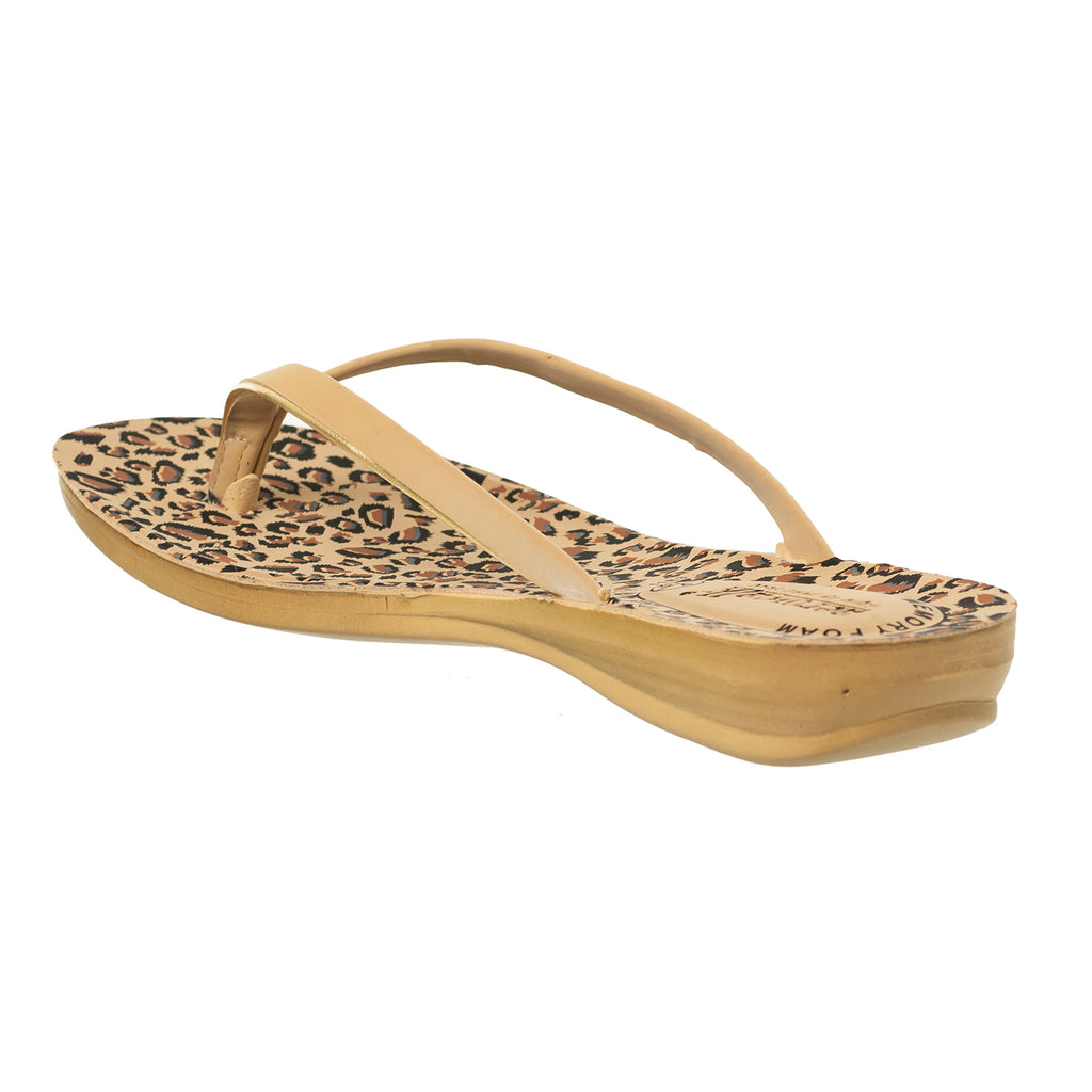 Aerowalk Women Pale Yellow Printed Slipper (11E3_PALE YELLOW)