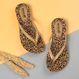 Aerowalk Women Pale Yellow Printed Slipper (11E3_PALE YELLOW)