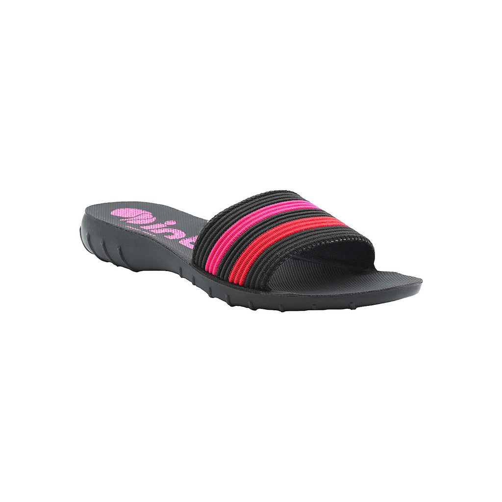 Inblu Women Slipper #3843 - BLACK & RED