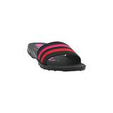 Inblu Women Slipper #3843 - BLACK & RED