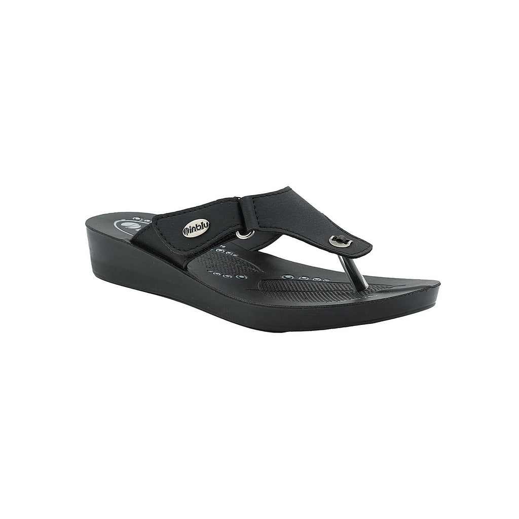Inblu Women Slipper #9116 - BLACK