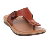 Inblu Men Tan T-Shape Sandal with Buckle Styling (9736_TAN)