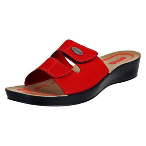 Aerowalk Women Slipper #0402 - RED