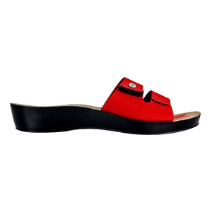 Aerowalk Women Slipper #0402 - RED