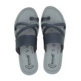 Aerowalk Women Grey Toe Ring  Sandal with Slip-on Closure (AT16_GREY)