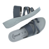 Aerowalk Women Grey Toe Ring  Sandal with Slip-on Closure (AT16_GREY)