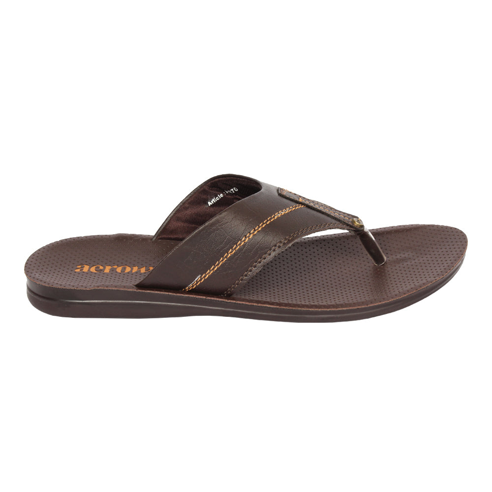 Aerowalk Men Slipper #HR70 - BROWN