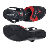 Aerowalk Women Sandals #05A5 - BLACK & RED