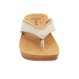 Aerowalk	Women Slipper #08FK - LIGHT GOLD