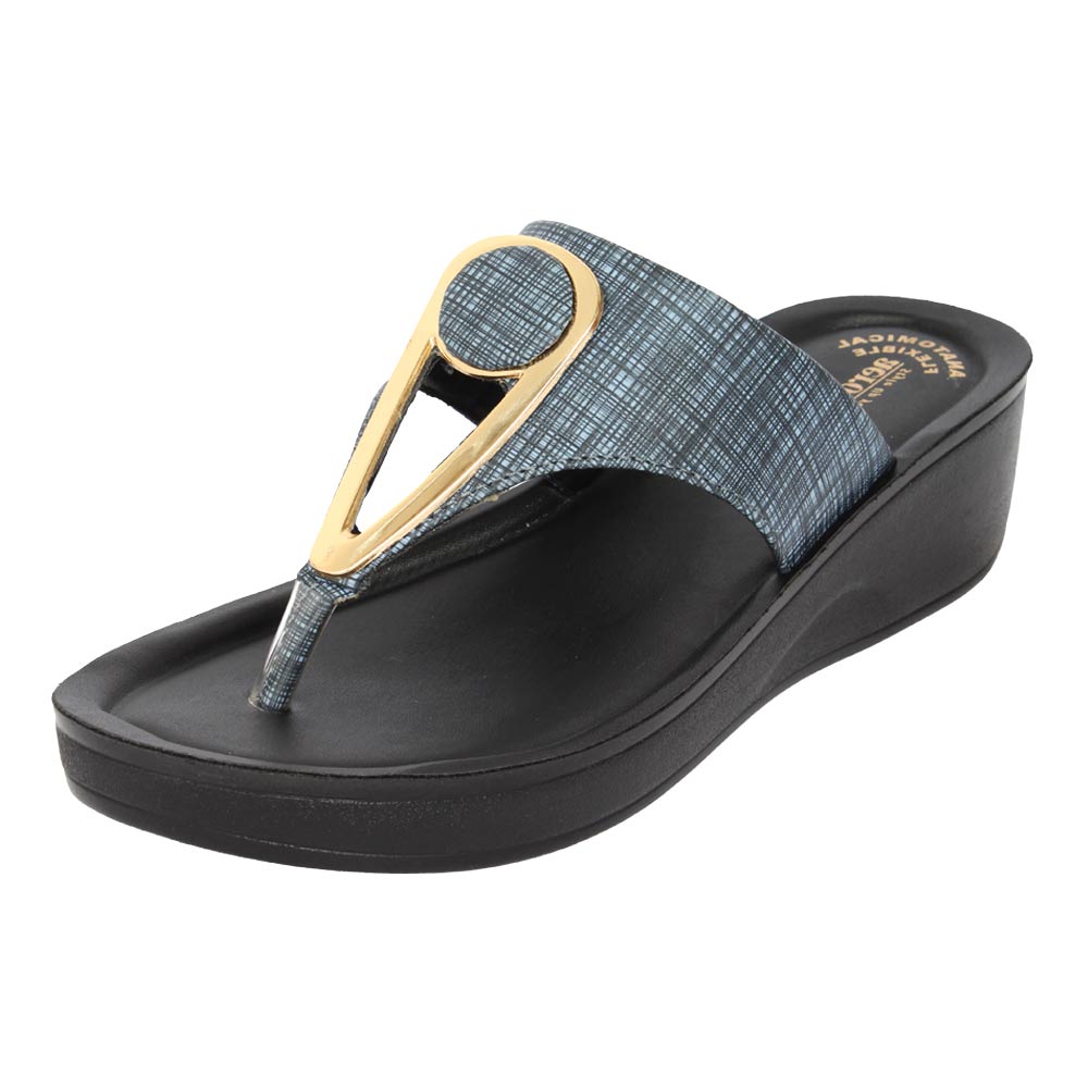 Aerowalk Women Slippers #AT67 - GREY