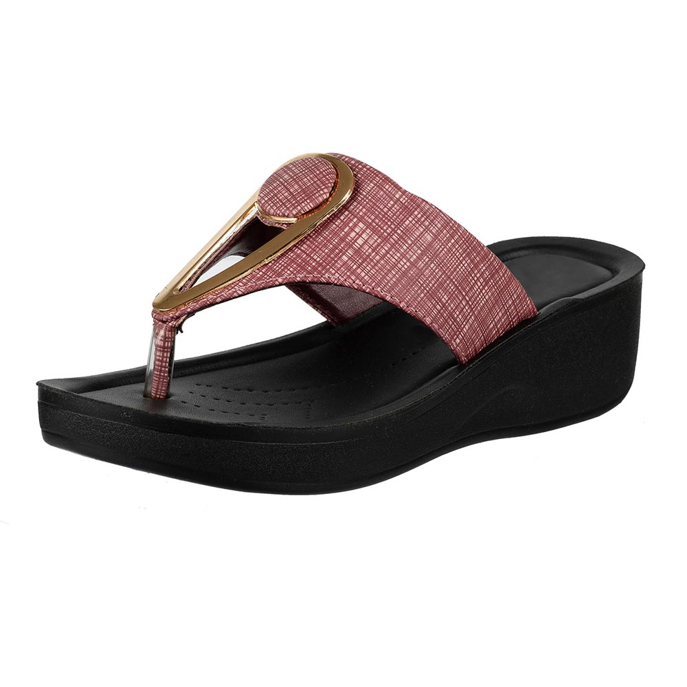 Aerowalk Women Slippers #AT67 - MAROON