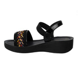 Aerowalk Women Sandal #AT84 - BLACK