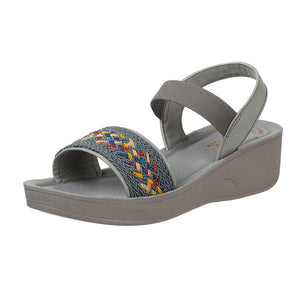 Aerowalk Women Sandal #AT84 - GREY