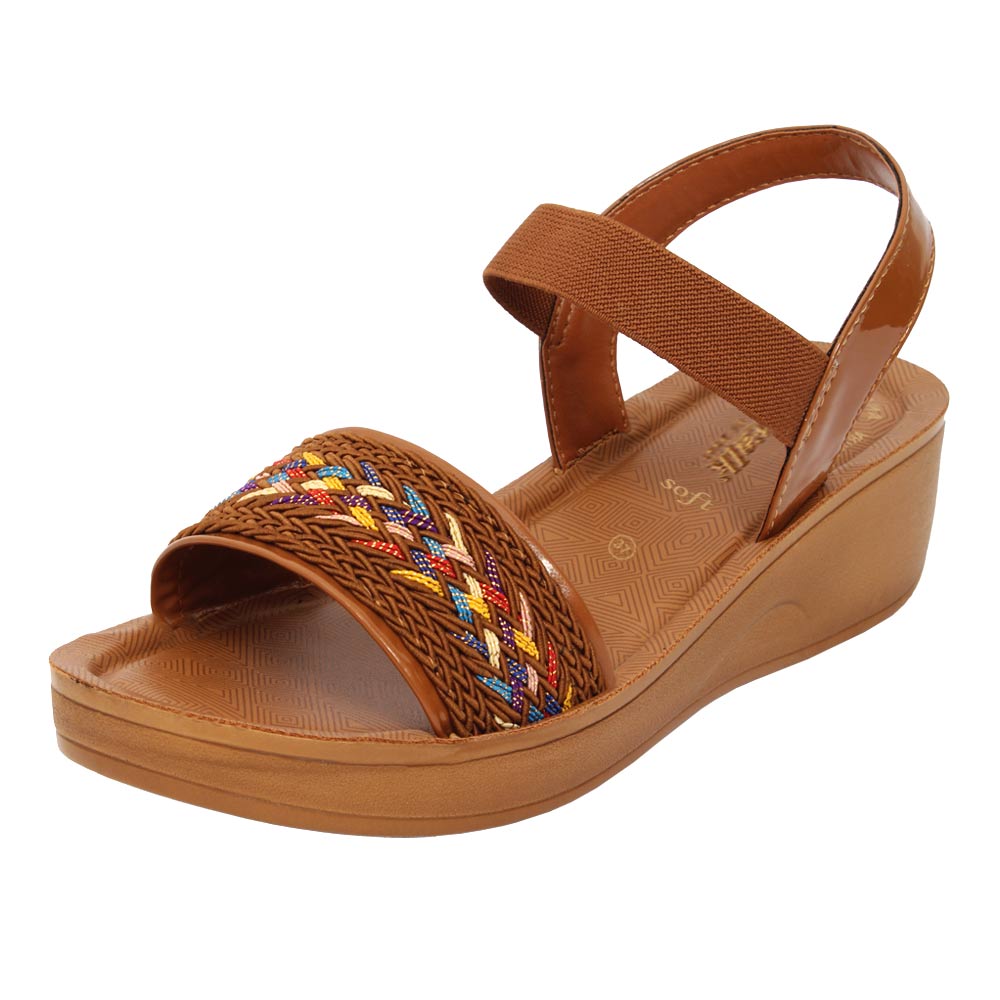 Aerowalk Women Sandal #AT84 - TAN