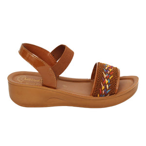 Aerowalk Women Sandal #AT84 - TAN