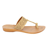 Aerowalk Women Slippers #CN47 - PALE YELLOW