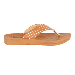 Aerowalk Women Slipper #MZS4 - DARK TAN