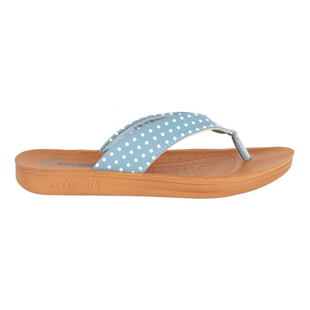 Aerowalk Women Slipper #MZS4 - DARK TEAL BLUE