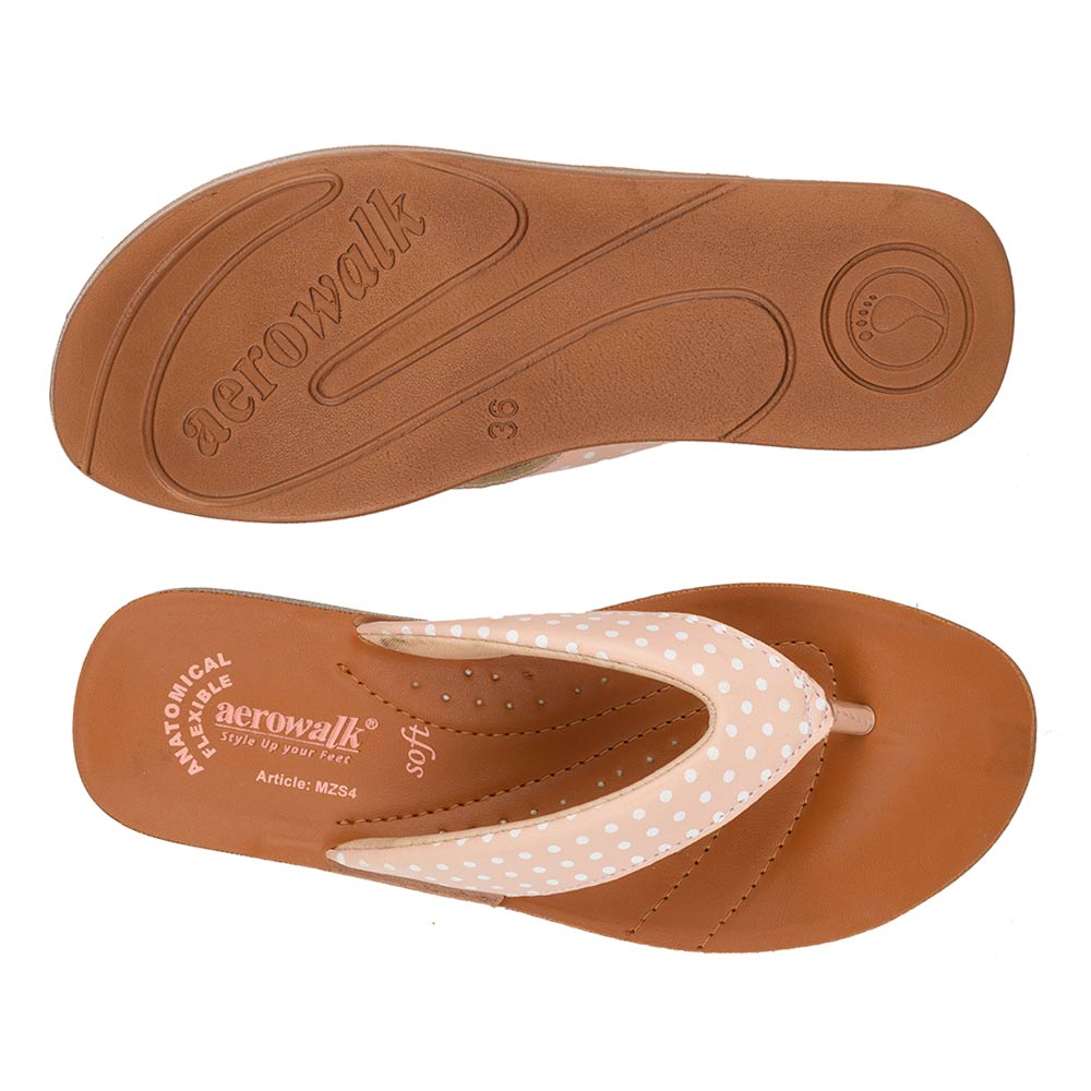 Aerowalk Women Slipper #MZS4 - NUDE PINK