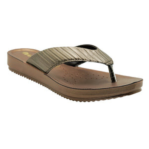 Inblu BRONZE Slipper with slip-on for female