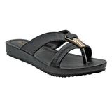 Inblu BLACK Slipper with slip-on for female