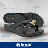 Inblu BLACK Slipper with slip-on for female