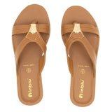 Inblu BLACK Slipper with slip-on for female