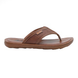 Aerokids Boys Tan Thong Style Lightweight Sandal with Slip-on Closure (CS97_TAN)