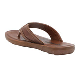 Aerokids Boys Tan Thong Style Lightweight Sandal with Slip-on Closure (CS97_TAN)