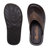 Aerokids Boys Brown Thong Style Lightweight Sandal (CS98_BROWN)