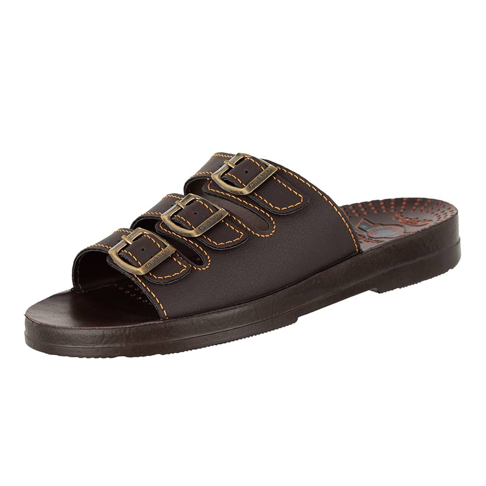 Chips Men Slipper #3109 - BROWN