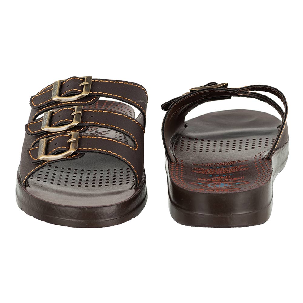 Chips Men Slipper #3109 - BROWN