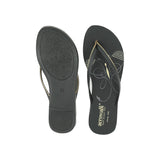 Aerowalk Women Slipper #IR20 - BLACK