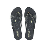 Aerowalk Women Slipper #IR20 - BLACK