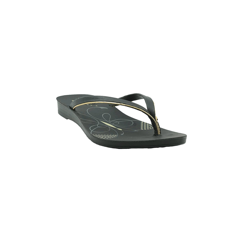 Aerowalk Women Slipper #IR20 - BLACK