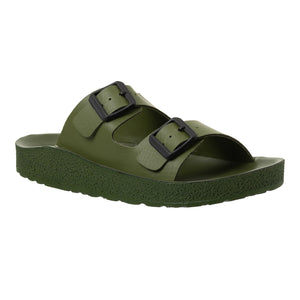 Aerowalk Men Slipper #KC31 - OLIVE GREEN
