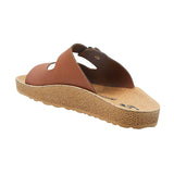 Aerowalk Men Dark Tan Mule Design Slipper with Buckle Styling & Slip-on Closure (KC71_DK.TAN)