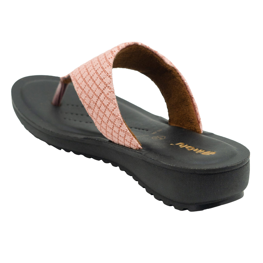Inblu PINK Slipper with slip-on for female