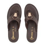 Inblu BROWN Slipper with slip-on for female